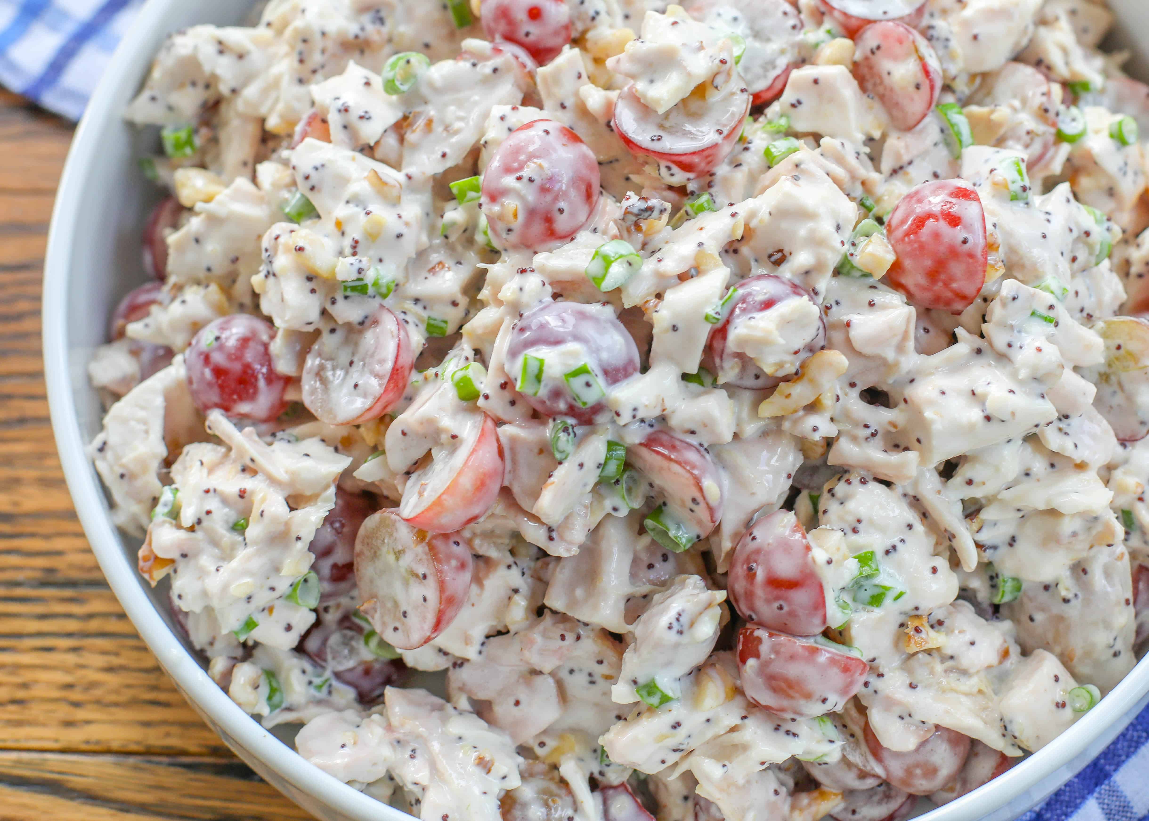 Easy Poppyseed Chicken Salad: Versatile Lunch & Dinner Ideas